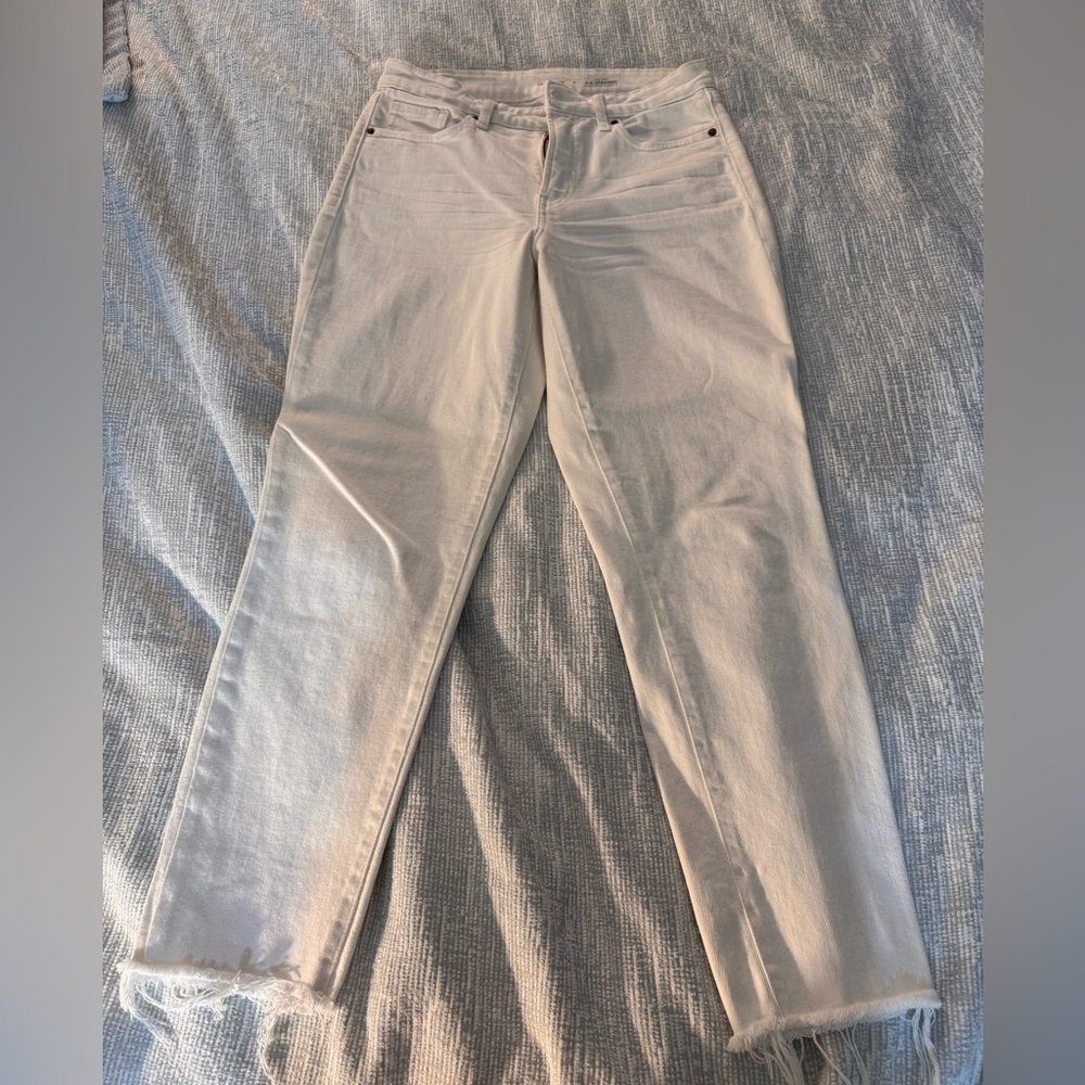 Stylish White Denim Jeans